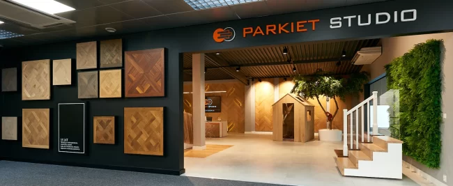 Exhibition of cassette floors is available at Parkiet Studio salon.