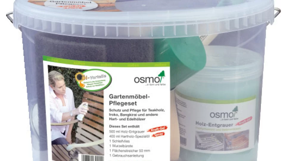 Zestaw do pielęgnacji mebli ogrodowych