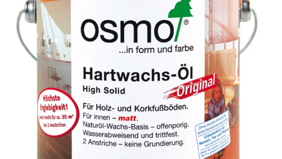 Wosk Twardy Olejny Original - Bezbarwny Matowy 3062