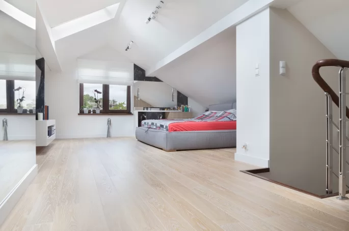 Finish Deska Dąb Bielony Szczotkowany