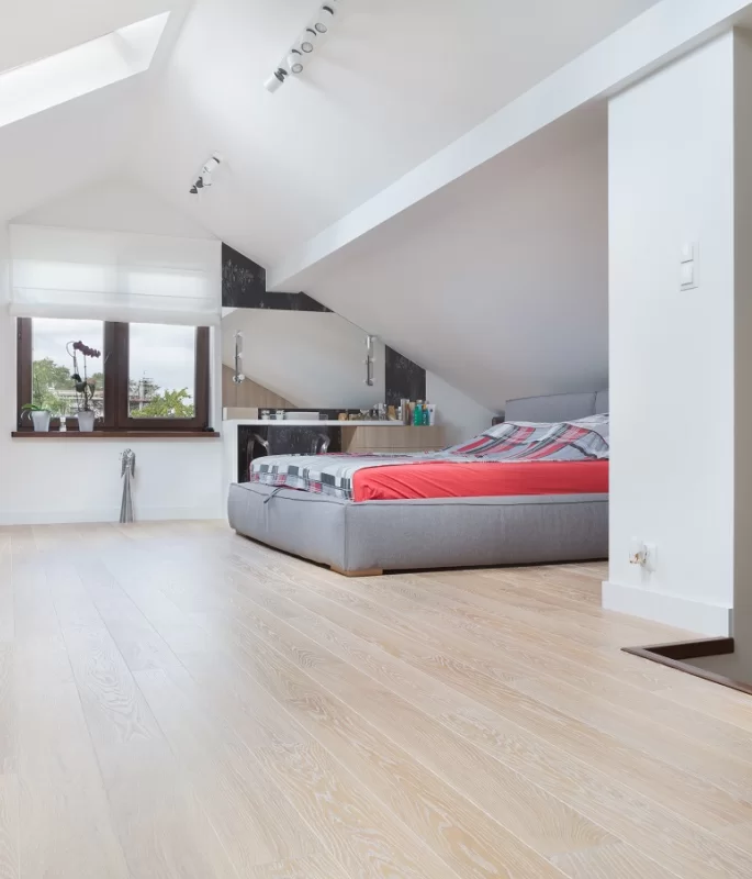 Finish Deska Dąb Bielony Szczotkowany