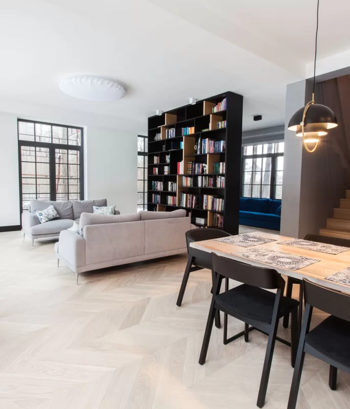 Finish Jodła Francuska Dąb Bielony 