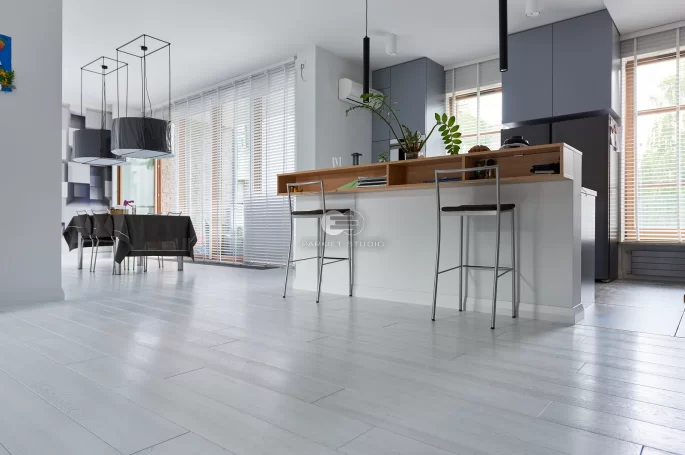 Color Floor Oak Pure White Rustic