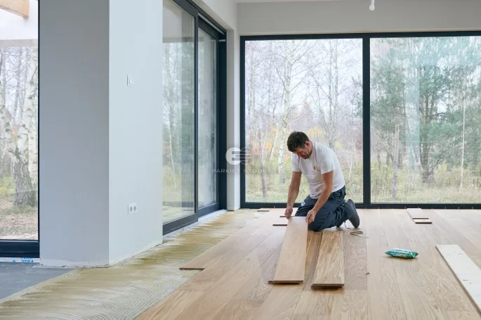Floor installation - Wonder Floor XXL Oak Canton Natur / Authentic