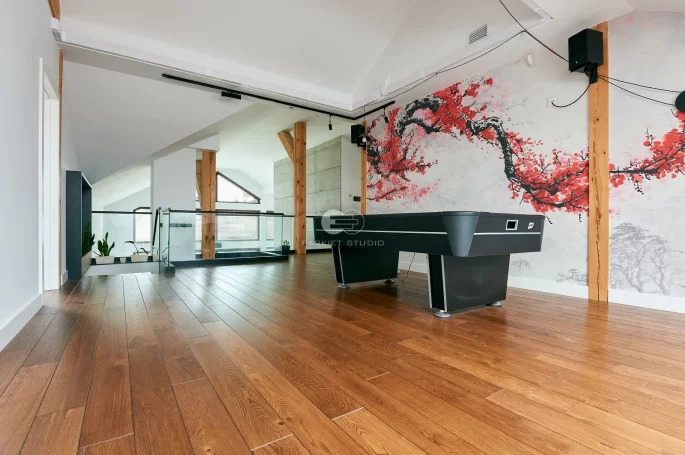 Color Floor - Oak Brown Rustic