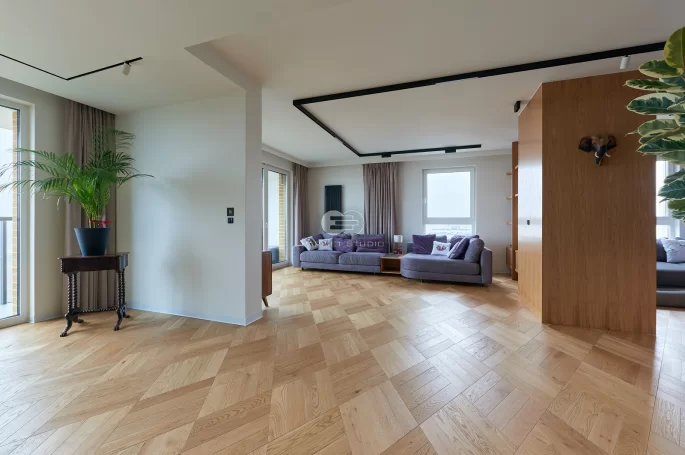 Art Of Wood - Hungarian Fir Bari Rustic Parquet Pattern