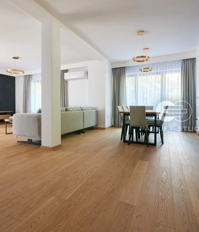 Finish Eco Oak Latte Macchiato Natural Board - 360°