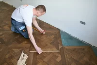 Merbau Natural Panel - Birmingham Pattern