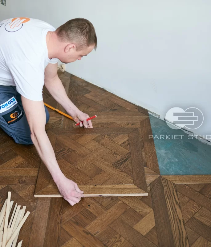 Montaż podłogi - Kasetony Birmingham