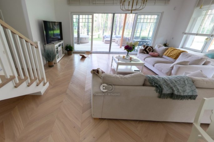 Color Floor - Jodła Francuska Dąb White Standard - 360°