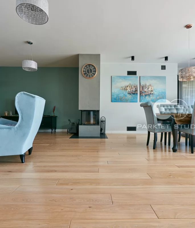 Color Floor Oak - White Patina