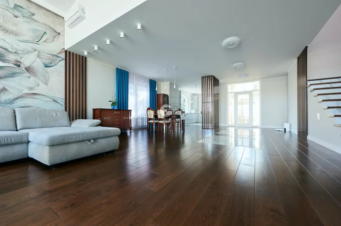 Color Floor Oak Brown Rustic