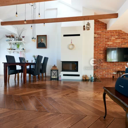 Color Floor Jodła Francuska Dąb Brown Rustyk