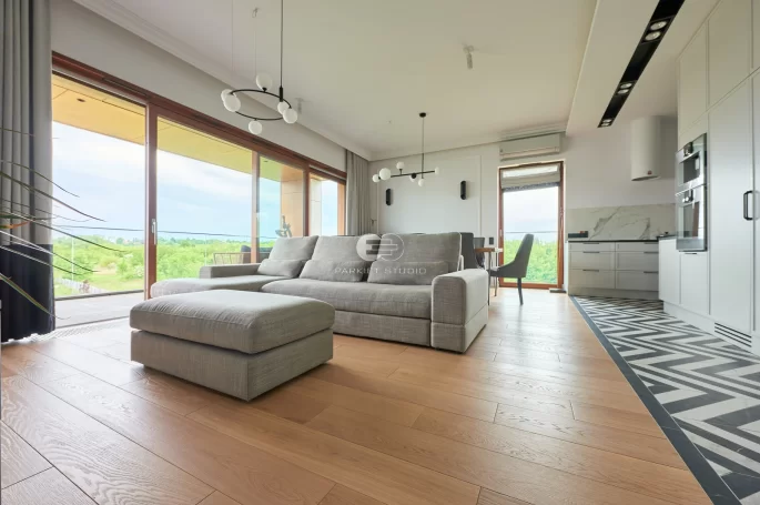 Color Floor Oak Polar Nature