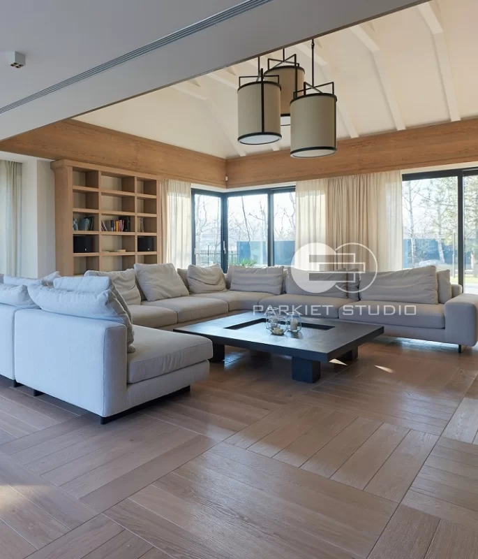 Color Floor Dąb White Standard - Spacer wirtualny 360°