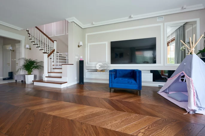 Color Floor French Spruce Oak Brown Natural - 360°