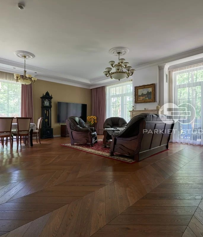 Color Floor Jodła Francuska Dąb Brown Natura