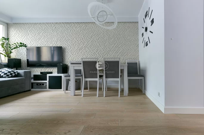 Color Floor Oak Snow White Standard