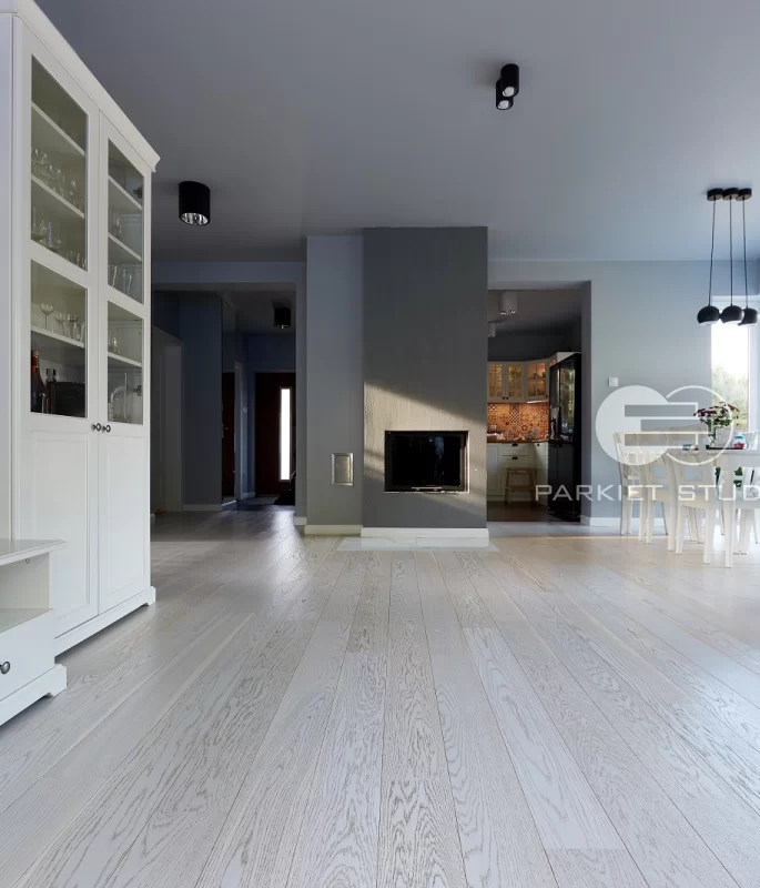 Finish Oak Board Whitewashed Natural