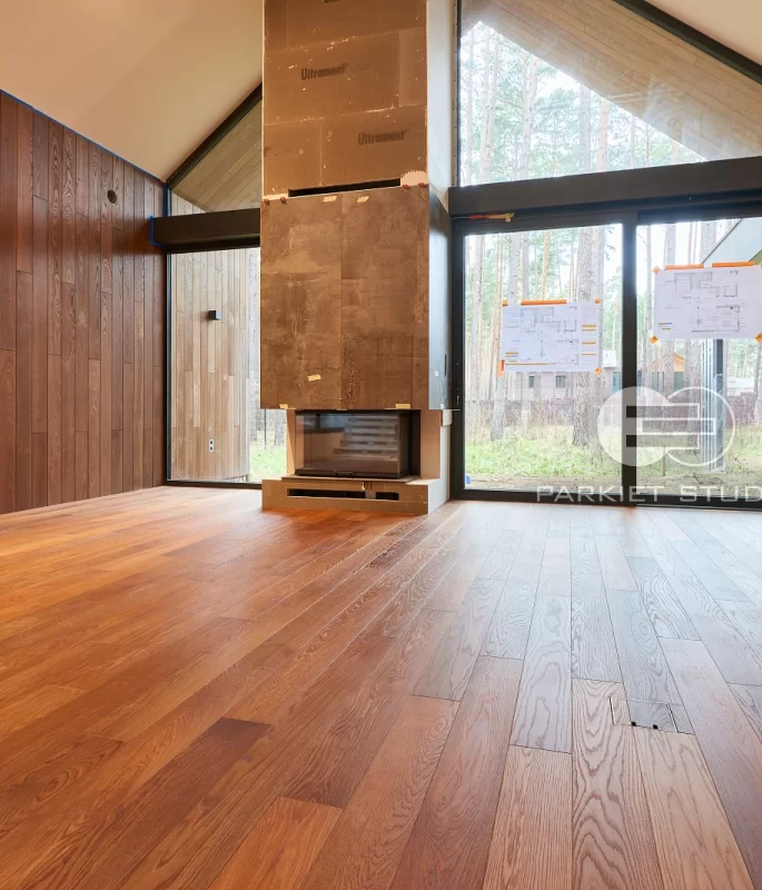 Montaż podłogi - Finish Deska Dąb Thermo Antyk Natura