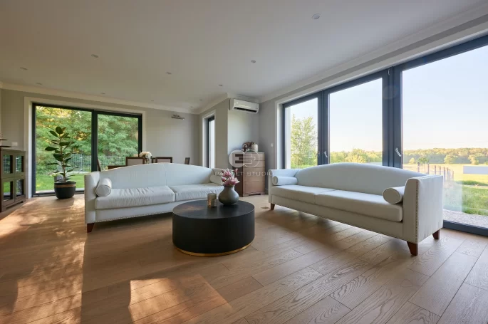 Finish ECO Oak Satin Grey Exclusive Board - 360°