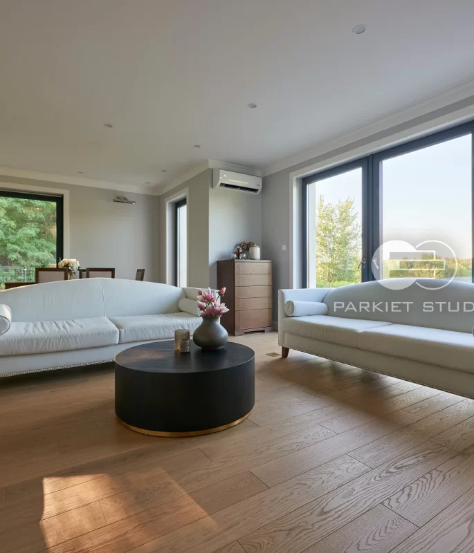 Finish ECO Oak Satin Grey Exclusive Board - 360°