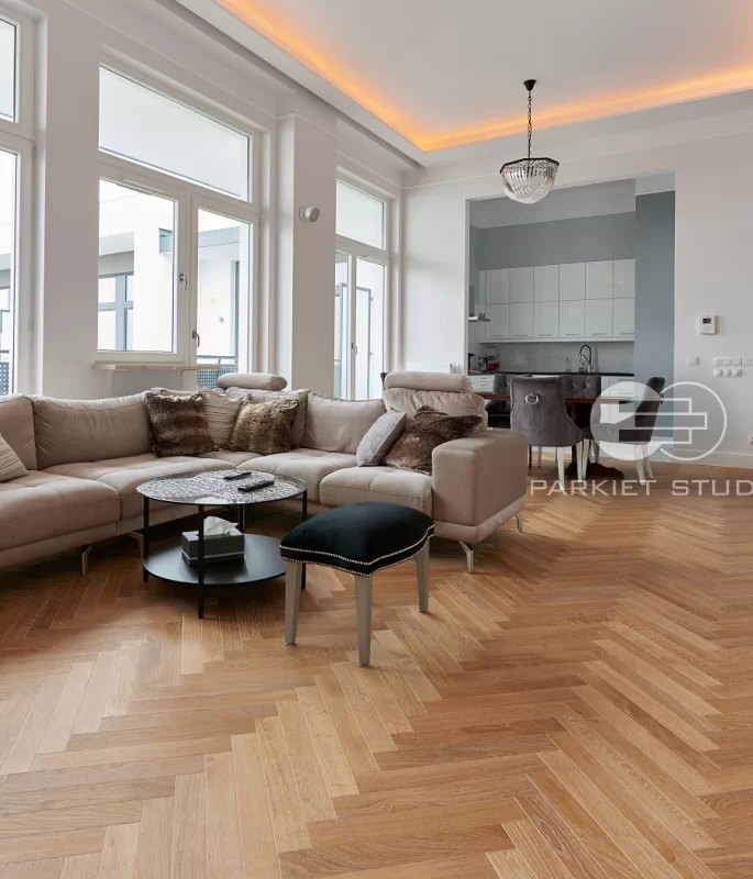 Finish Oak Classic Whitewashed Fir Parquet