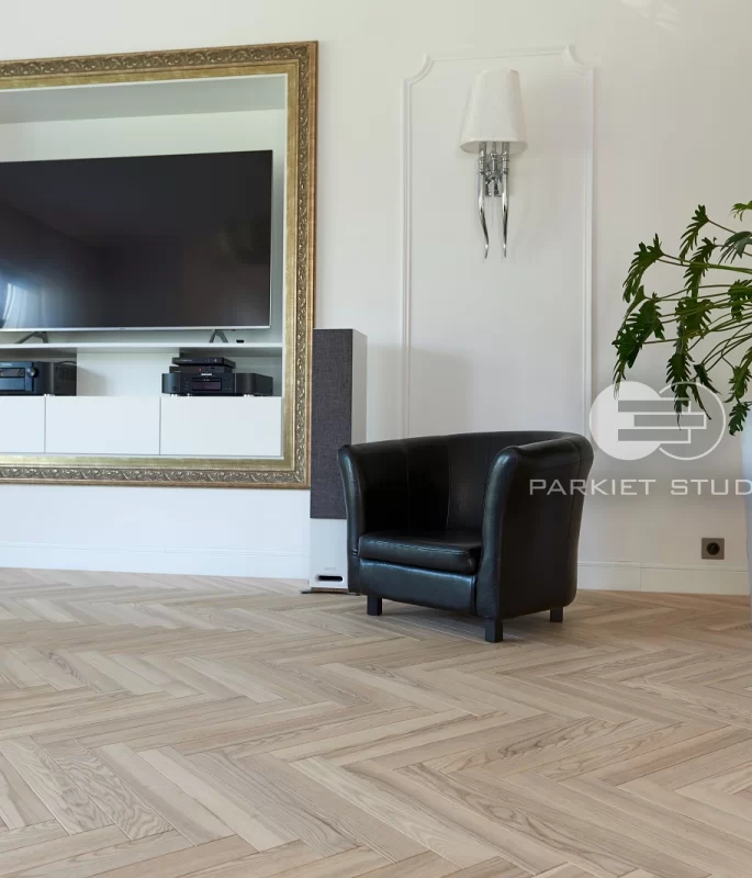 Finish Parkiet Jesion Bielony