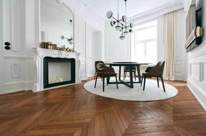 Finish Parquet - French Fir Oak Thermo Antique