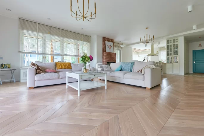 Color Floor French Spruce Oak White Standard