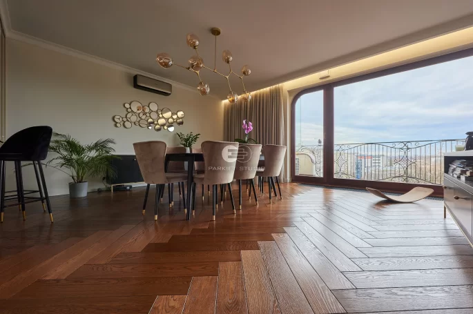 Classic Spruce Color Floor Oak Brown Nature