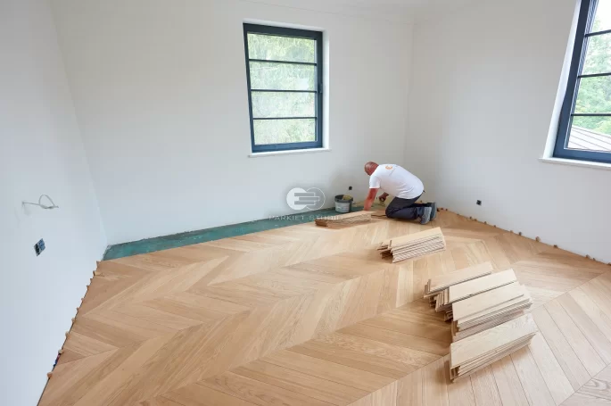 Floor installation - Color Floor French Spruce Oak Alabaster Nature