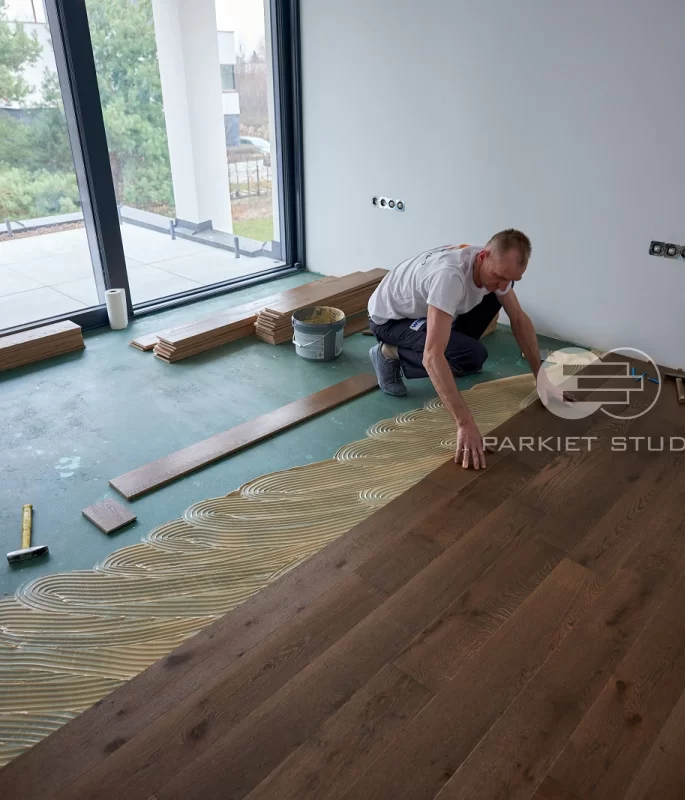 Montaż podłogi - Art of wood - Dąb Aversa Country 