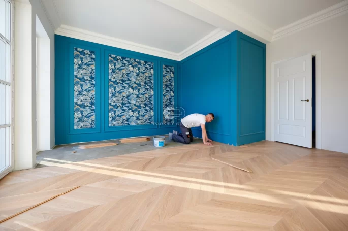 Floor installation - Art of Wood Retro - French Fir Oak Imperia