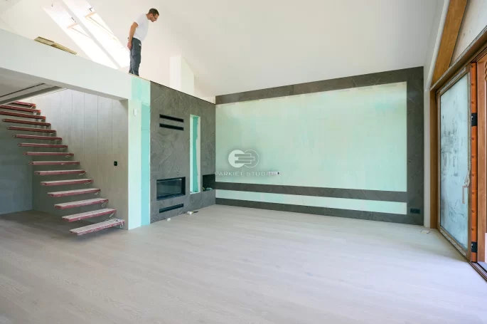 Floor installation - Boen Oak Animoso Harmony Lacquer Live Pure