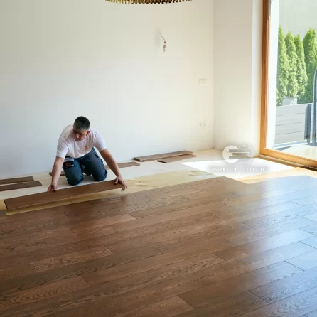 Montaż podłogi - Color Floor Dąb Brown Natura