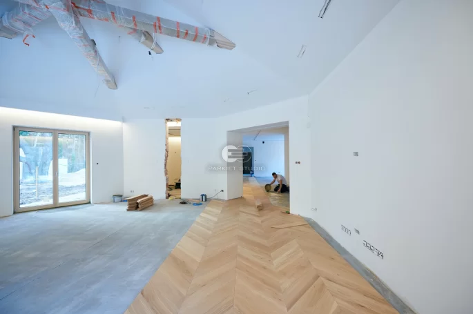 Floor installation - Color Floor French Spruce Oak Alabaster