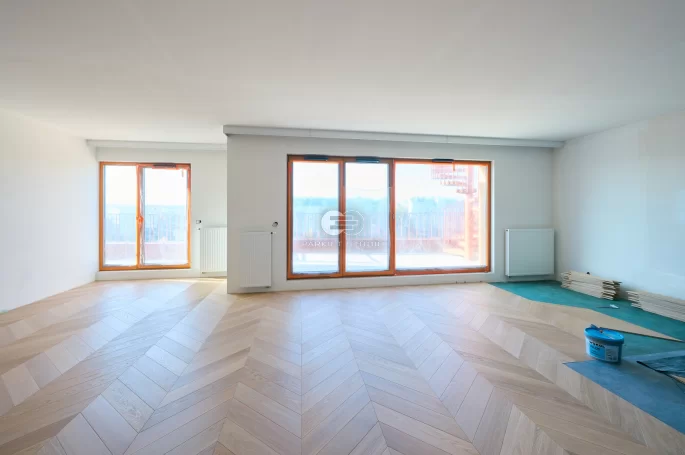 Floor installation - Color Floor French Spruce Oak Polar Nature