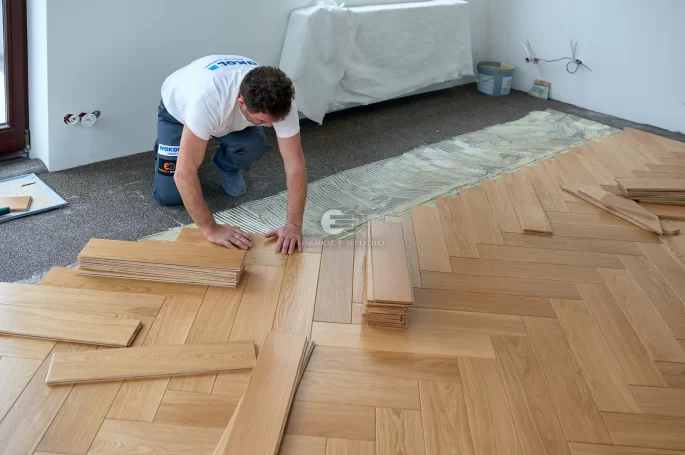 Floor installation - Color Floor Spruce Classic Oak Classic