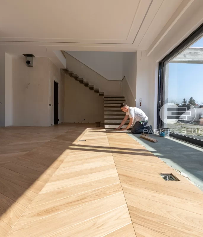 Montaż podłogi - Color Floor Jodła Węgierska Dąb Polar Natur