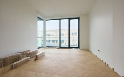 Montaż podłogi -  Polish Floors Jodła Francuska Dąb Jaśmin Rustic