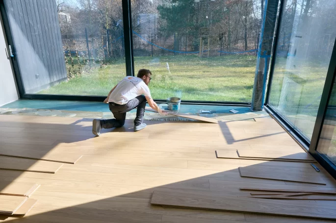 Floor installation - Polish Oak - Malachite Classic Oak