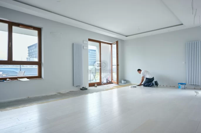 Floor installation - Walczak Oak Extra White