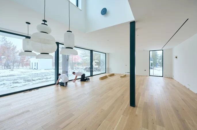 Floor installation - Wonder Floor Oak Hamilton Standard