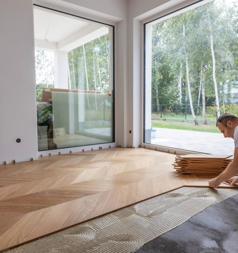 Montaż podłogi - Wonder Floor Jodła Francuska Dąb Colby Natur