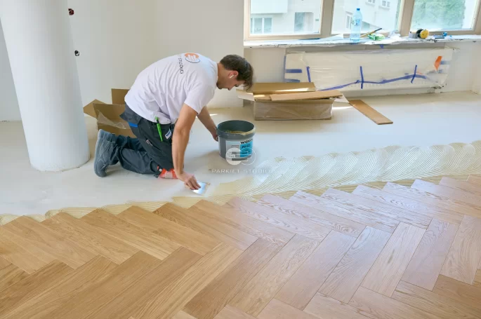 Floor installation - Wonder Floor Classic Spruce Oak Amarillo Natur