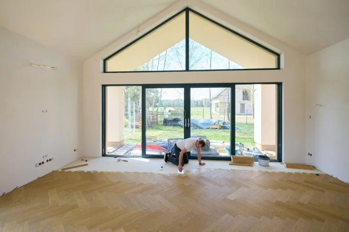 Montaż podłogi - Wonder Floor Jodła Klasyczna Dąb Knoxville Natura