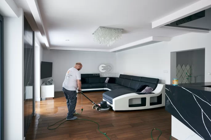 Floor oiling - Color Floor Oak Ebony Standard