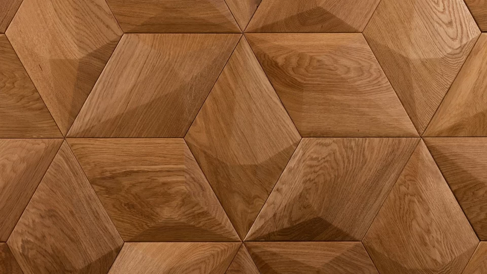 Panel drewniany - Diamond